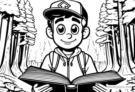 Kaca pewarna entri jurnal Dipper Pines