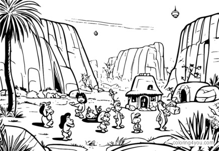 Flintstones nyder en forhistorisk jul