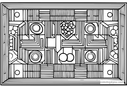 Connect Four grid z rdečimi in modrimi diski