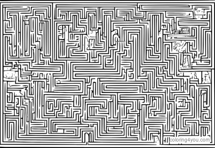 Maze Math le cothromóid le réiteach