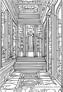 Forerunner coloring pages