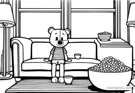 Gumball Watterson com uma tigela de cereal