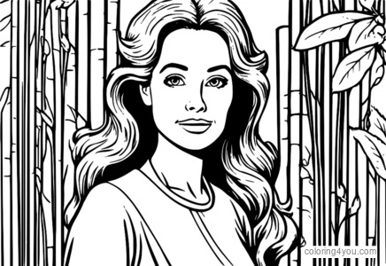 Marlene Survivor Coloring Page