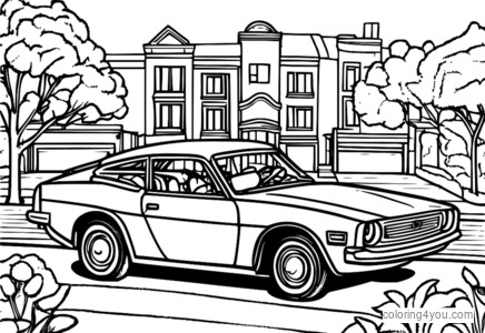 The Game of Life family coloring page