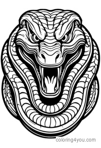 Desenho de Styks Constrictor para colorir de Call of Duty