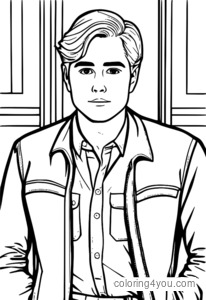 Tommy Survivor Coloring Page