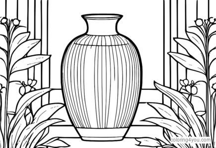 Keramisk vase