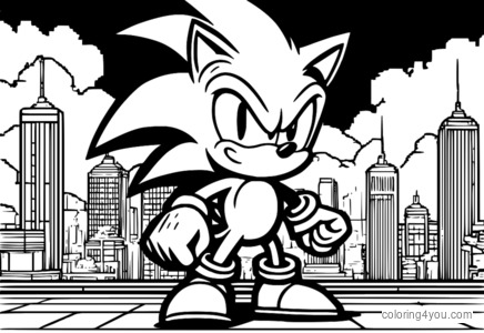 Sonic the Hedgehog funksionon në një stil klasik 8-bit