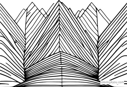 Pola zigzag sing kandel kanggo inspirasi desain busana