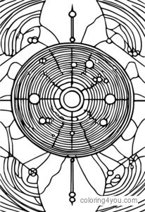 Stilisierte Darstellung der verschiedenen Isotope eines Atoms.