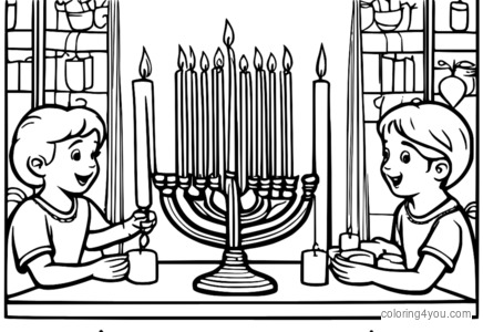 Tô màu thiệp chúc mừng Hanukkah yêu thích của bạn và tìm hiểu về truyền thống của Lễ hội Ánh sáng với các trang tô màu tương tác và vui nhộn của chúng tôi.