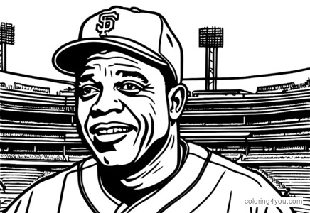 Willie Mays, jogador de beisebol, San Francisco Giants