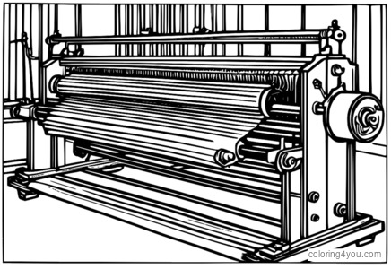 Power loom mula sa Industrial Revolution