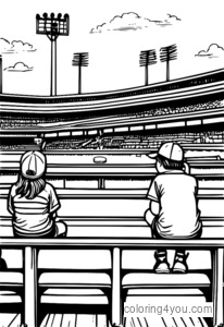 Kids at the ballpark