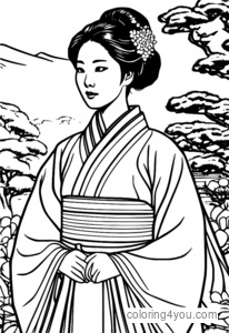 Wanita Korea Nganggo Hanbok