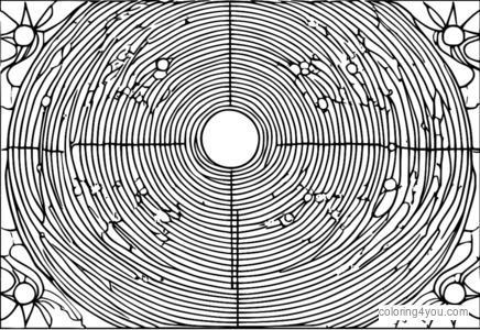 Biểu diễn cách điệu của các đám mây xác suất quỹ đạo và spin electron.