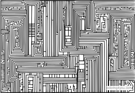 Pola Geometric Polyomino kanggo logika