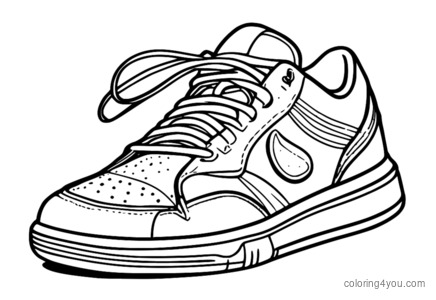 Mga retro na sapatos na pang-tennis na may matapang na kulay at naglalaman ng mga natatanging disenyo na kukulayan at ipi-print