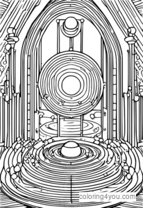 Malvorlage von Ionenbindungen