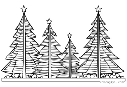 kleurrijke kerstboom met ornamenten en slingers