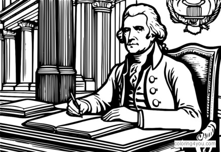 Thomas Jefferson viết Tuyên ngôn Độc lập