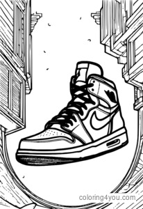 Scarabocchio delle Nike Air Jordan