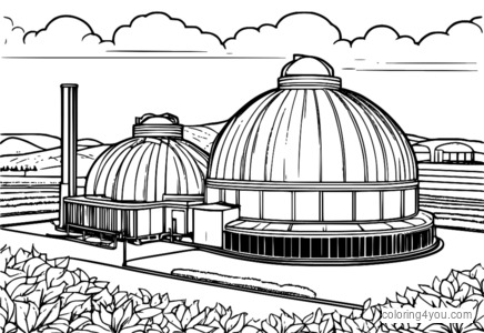 Impianto di biogas per la produzione di energia pulita