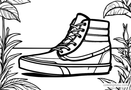 Vans Chukka boots doodle