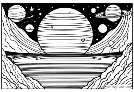 Një ilustrim epik i Jupiterit, planeti më i madh në Sistemin tonë Diellor