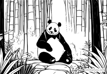 Conservateur tenant un panda roux dans la forêt.