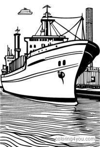 historic-cargo-ship-coloring-page