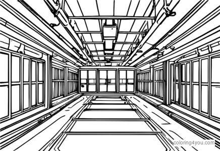 Canada's Diefenbunker coloring page