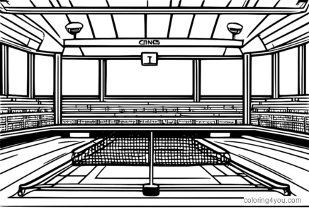 Tennis resultattavla som visar poängsystemet