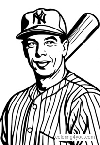 Joe DiMaggio, baseballista drużyny New York Yankees