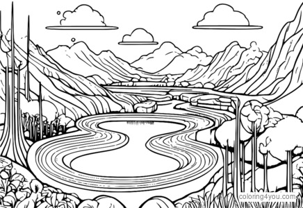 En färgstark illustration av ett högeffektivt geotermiskt energisystem