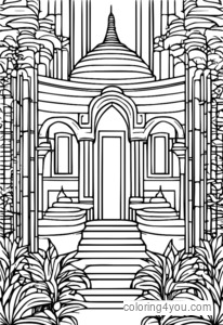 Livre de coloriage de motifs géométriques