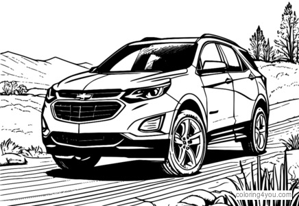 Rrotat e sistemit jashtë rrugës dhe pezullimi i një Chevrolet Equinox