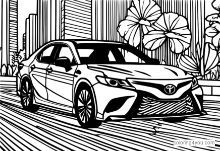 เผยภาพลักษณ์อันโดดเด่นของ Toyota Camry ในรุ่น Race Model 3-Steps Lechs Authentic