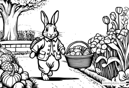 Peter Rabbit 2: The Runaway -värityssivut