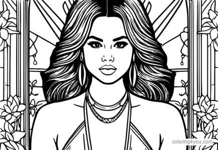 หน้าสี Selena Gomez - ฉบับรอยสักสุดอาร์ต