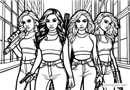 Cari Mewarna Paling Lucu di laman web kami dengan gambar-gambar hebat dari lagu-lagu popular Little Mix