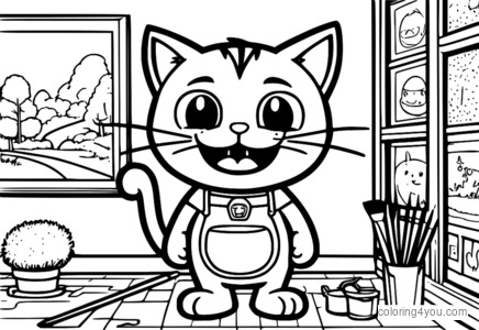 Gambar kartun Gumball Watterson