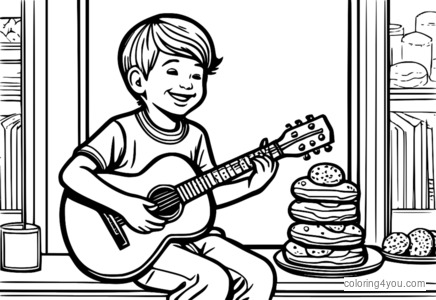 Harry Styles coloring pages