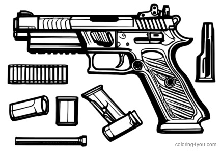 FN Five-Seven dekorációs kiegészítők