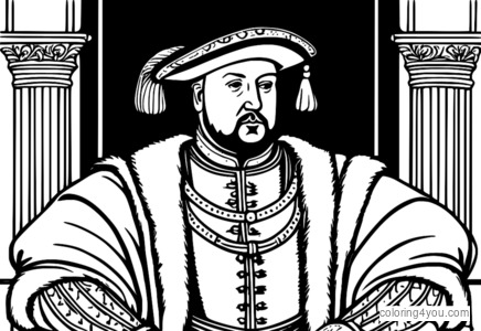 Henry VIII-portrett i renessansestil